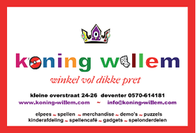 Koning Willem, hoofdsponsor !